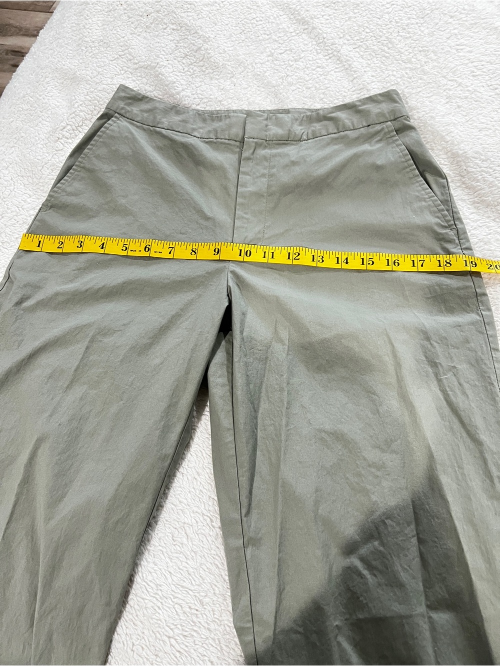 The Limited Stretch Women’s Cotton Blend Light Green Pants Size 6 - Picture 11 of 11